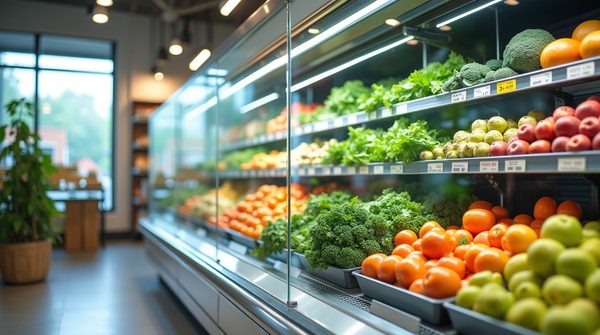 L'importance de la vitrine réfrigérée pour fruits et légumes